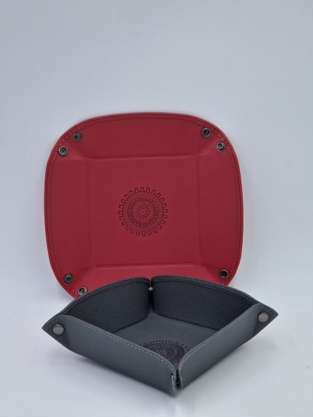 Ablageschale  für Handy, Schmuck, Schlüssel bordeaux